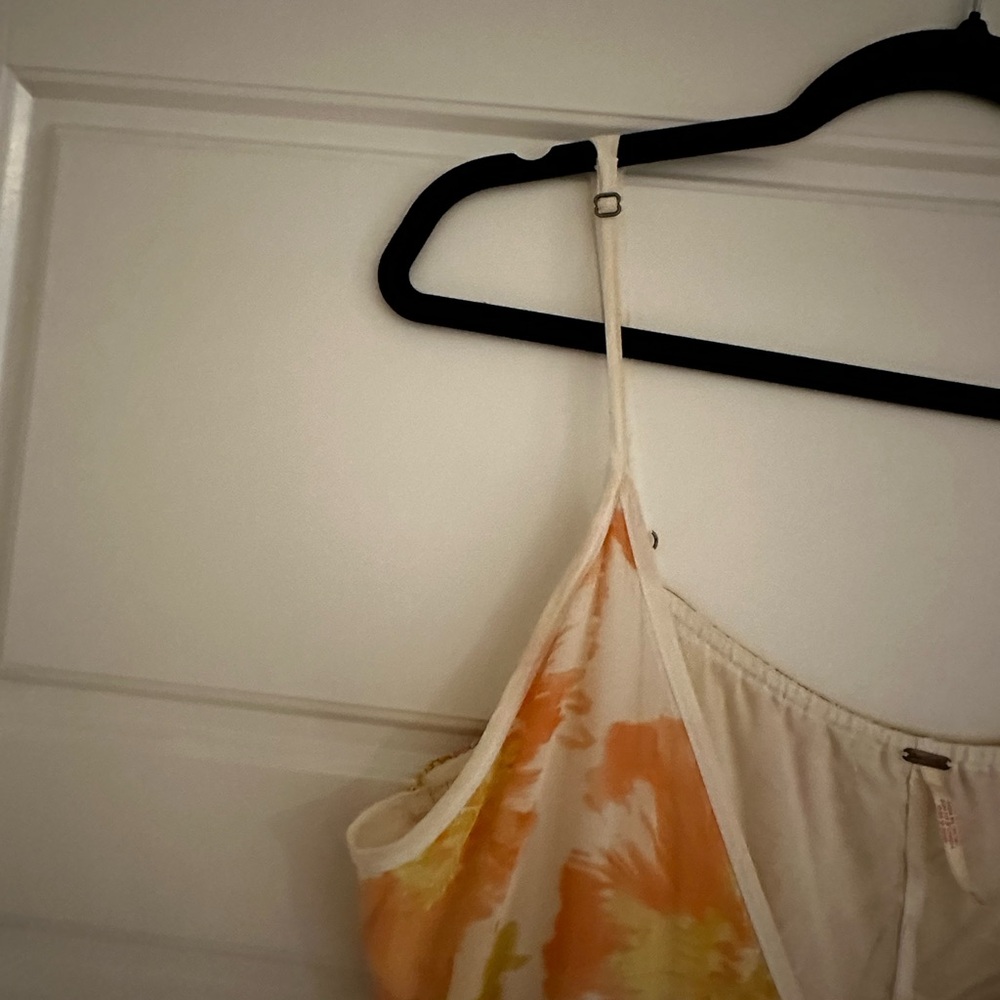 Free People Luna Grace Maxi in Mango Combo - Picture 4 of 4